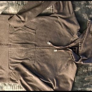 Pink VS grey zip hoodie